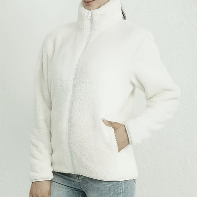 Cardigan Polar sin Capucha con Cierre de Cremallera - Image 3