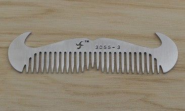 Peines de Acero Inoxidable para Barba y Cabello - Image 7