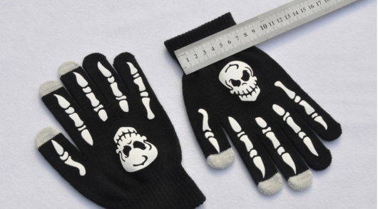 Guantes Luminosos Halloween con Calavera y Garra Fantasma - Image 15