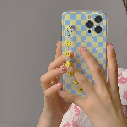 Funda Celular Lattice Azul y Blanco - Image 10