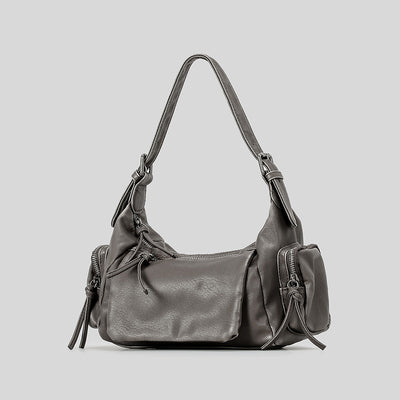 Bolso Mensajero Y2K Punk con Detalles Desgastados - Estilo Francés - Image 12