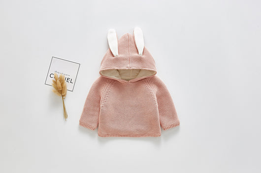 Cardigan Infantil con Orejas de Conejo - Suéter Versátil para Niños y Niñas - Image 11