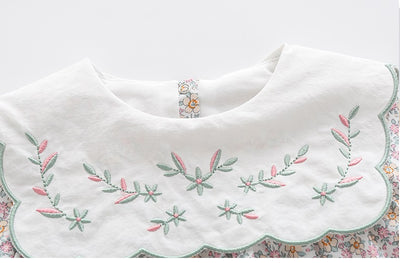Blusa Infantil Floral Manga Larga para Niña - Image 7