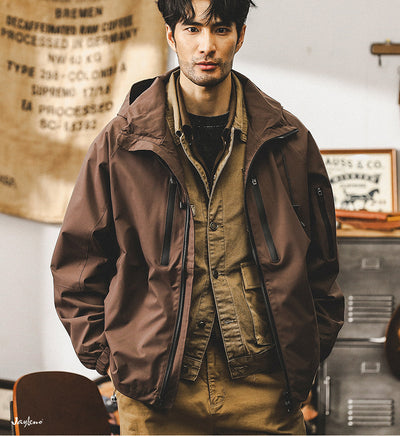 Chaqueta Retro Americana para Hombre - Estilo Outdoor Clásico - Image 12
