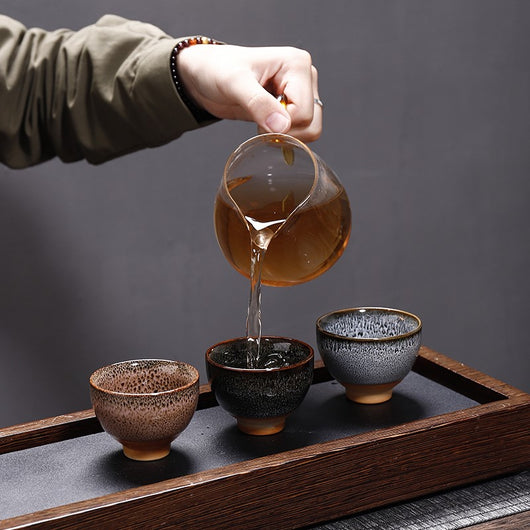 Juego de Té Kung Fu de Cerámica Artesanal con Caja de Regalo - Image 12