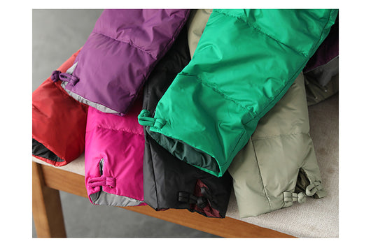 Chaqueta Acolchada Corta para Mujer con Bordado - Image 15