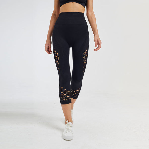Pantalones Cortos Deportivos Cintura Alta con Soporte Elástico