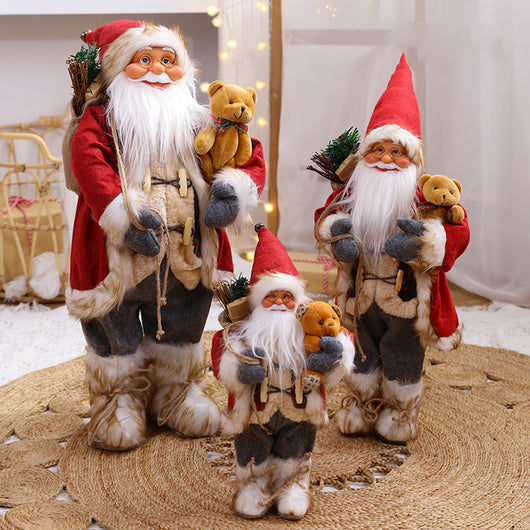 Muñecos de Peluche Navideños en Tela - Image 16