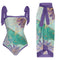 Traje de Baño Protector UV con Falda Gasa - Una y Dos Piezas