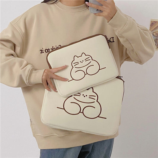 Funda Protectora para Tablet con Diseño de Animales Bordados