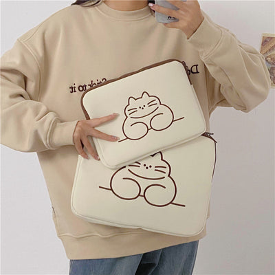 Funda Protectora para Tablet con Diseño de Animales Bordados