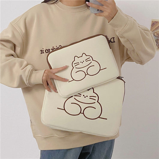 Funda Protectora para Tablet con Diseño de Animales Bordados