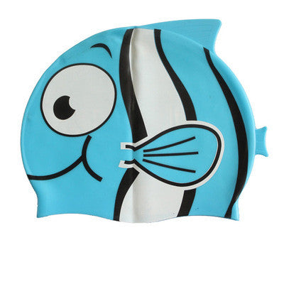 Gorro de Natación de Silicona para Niños con Dibujos Animados - Image 18