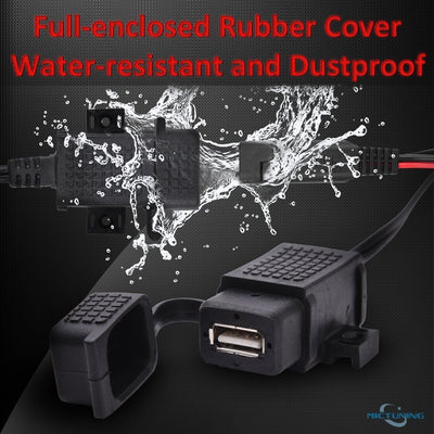 Adaptador USB para Moto - Cargador SAE a Smartphone y GPS - Image 6