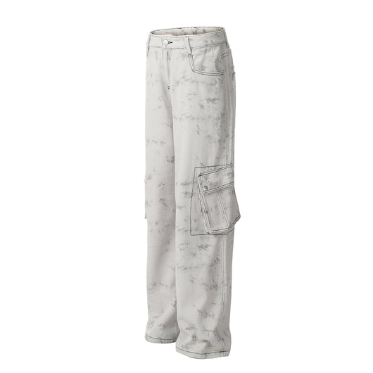 Pantalones Largos Hombre Estilo Retro Americano para Otoño Invierno - Image 3