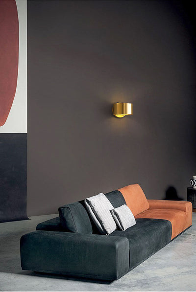 Lámpara de Pared Cobre Minimalista para Sala de Estar - Image 10