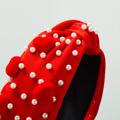 Diadema de Perlas para San Valentín - Accesorios de Amor - Image 3