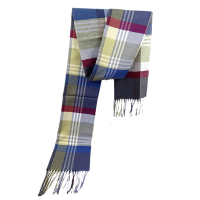 Bufanda Reversible a Cuadros para Hombre - Estilo Versátil - Image 41