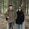 Abrigo de Pana Estilo Americano Invierno Premium
