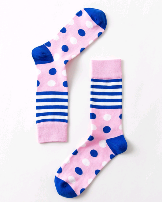 Calcetines de Algodón con Diseño Geométrico - Estilo y Personalidad - Image 11