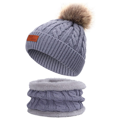 Conjunto de Gorro y Bufanda para Niños - Otoño e Invierno - Image 13