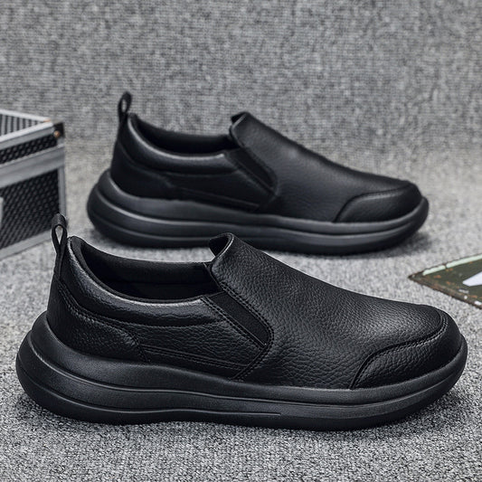 Zapatos de Cuero Ligero Premium para Hombre - Comodidad Casual Elegante