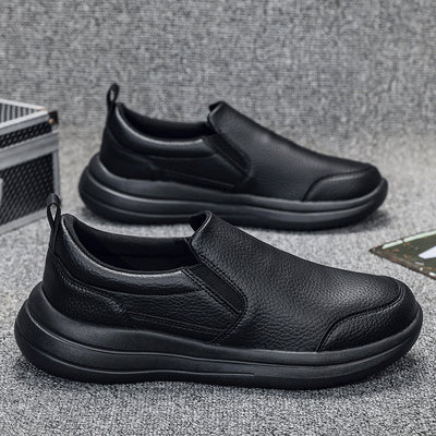 Zapatos de Cuero Ligero Premium para Hombre - Comodidad Casual Elegante
