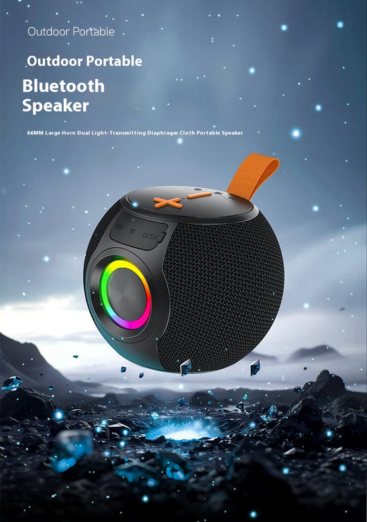 Parlante Bluetooth Portátil con Lámpara RGB y Modo TWS - Image 9