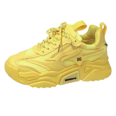 Tenis de Moda con Plataforma Gruesa y Colores Pastel para Mujer - Image 8