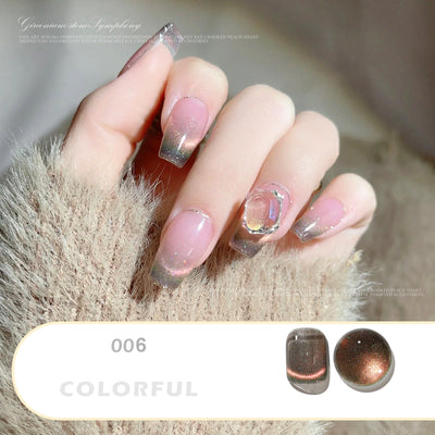Esmalte de Uñas Whitening Cat Eye con Fototerapia Cristal Dinámico - Image 10