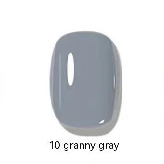 Esmalte de Uñas Micro Adhesivo Gris Azulado - Secado Rápido sin Horneado 14ml - Image 11