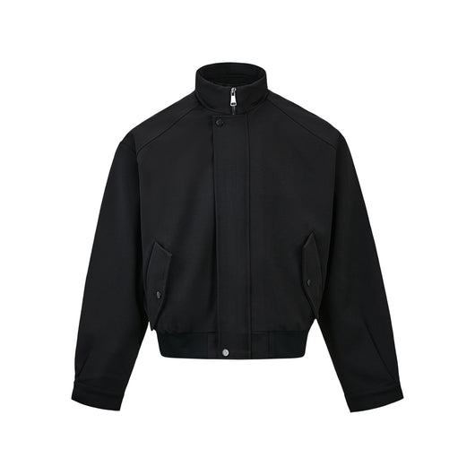 Chaqueta Raglan Casual con Cuello Alzado - Image 4