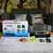 USB Desktop Aquarium with Clock, Temperature, and Organizer