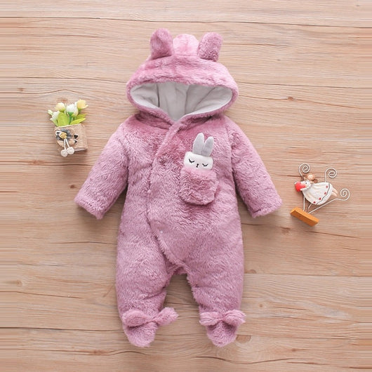 Pijama Enterizo de Bebé en Algodón Grueso y Terciopelo - Image 5