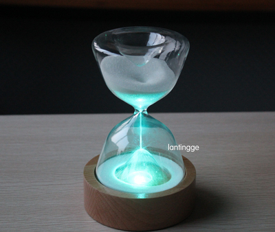 Reloj de Arena Luminoso con Control Remoto y Luz Nocturna - Image 9