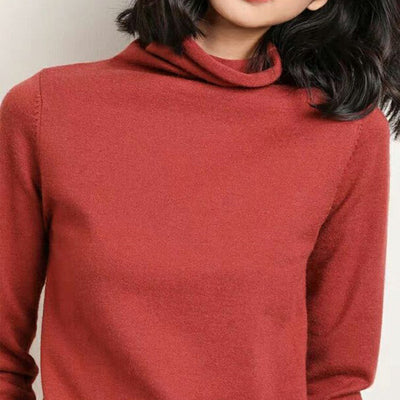 Suéter Básico Cuello Alto Simplee Leisure - Image 23