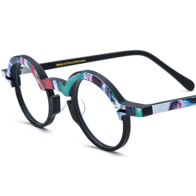 Gafas Redondas Multicolor con Filtro Luz Azul - Image 8