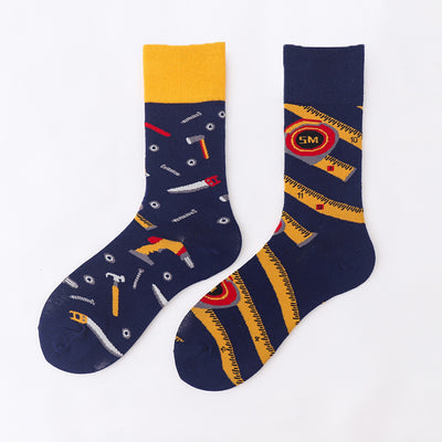 Calcetines Unisex Estampado Animal Abstracto en Algodón - Image 17