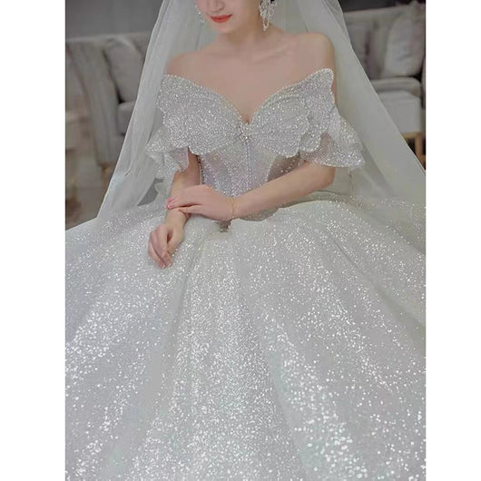 Vestido de Novia Elegante con Cola Francesa para la Madre del Novio - Image 11