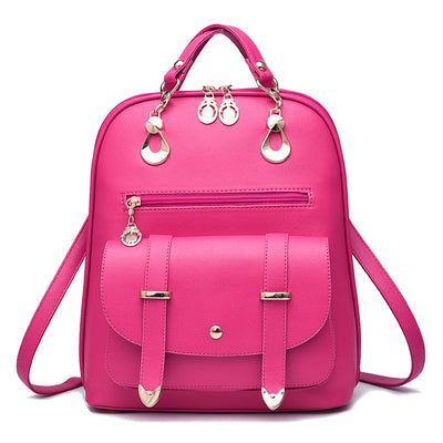 Mochila Bolso Convertible de Piel Sintética para Mujer - Image 5