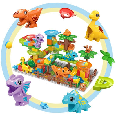 Bloques de Construcción Dinosaurio Transformable - Piezas Grandes para Niños - Image 4