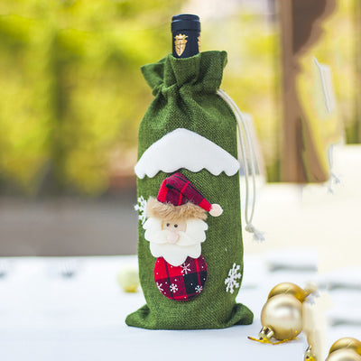 Calcetines Navideños para Botellas de Vino - Image 2