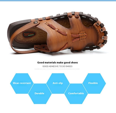 Sandalias Grandes para Hombre - Zapatos de Playa Transpirables Antideslizantes - Image 33