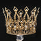 Corona de Cumpleaños Dorada Barroco para Decoración de Pasteles