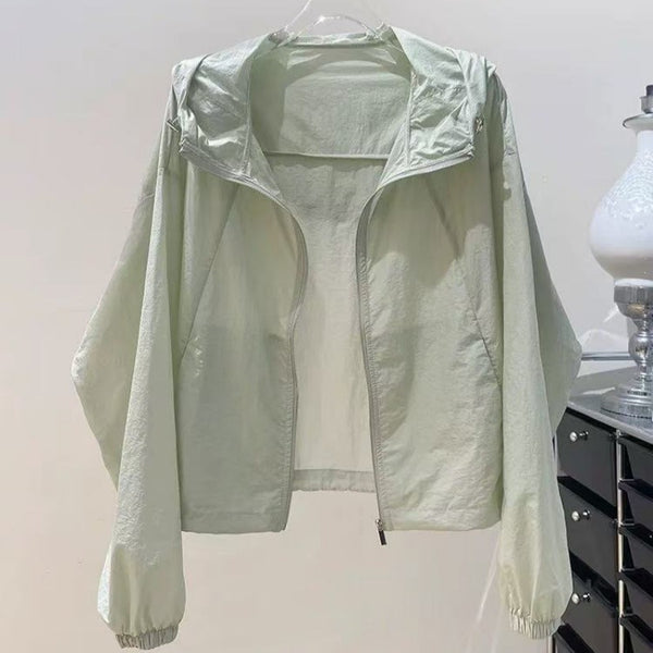 Cardigan Elegante de Protección Solar Transpirable para Mujer