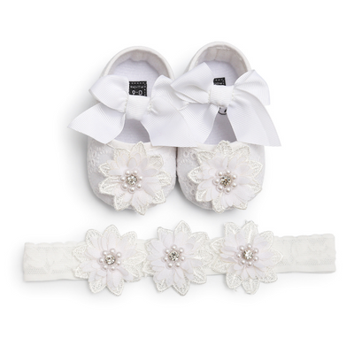 Zapatos de Bebé Princesa con Encaje - Suela Suave para Primeros Pasos - Image 8