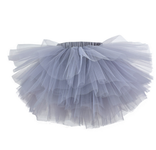 Tutú Princesa Halloween Niña 6 Capas Tul Esponjoso Danza Falda Multicolor - Image 3