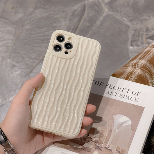 Funda Protectora Blanca Corrugada para Celular - Image 9