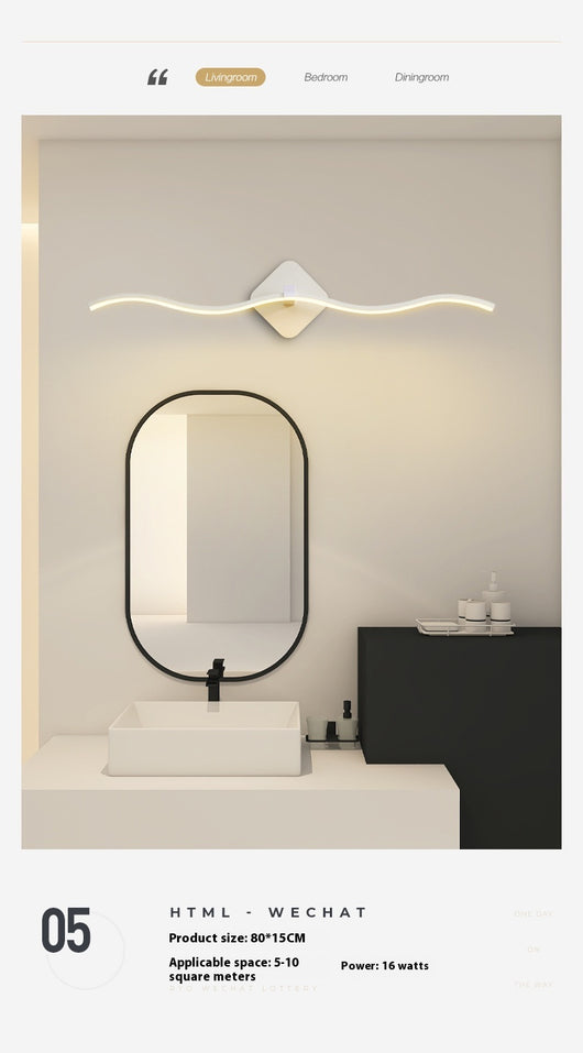 Lámpara LED para Espejo de Baño y Tocador - Luz Frontal Profesional - Image 28