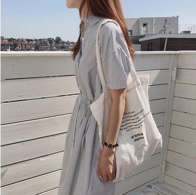 Vestido Camisero a Rayas - Image 27